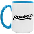 REDEEMED 15oz. Accent Mug