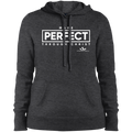 MADE PERFECT THROUGH CHRIST  Ladies' Pullover Hooded Sweatshirt