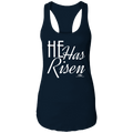 HE IS RISEN Ladies Ideal Racerback Tank