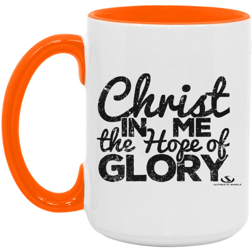 CHRIST IN ME THE HOPE OF GLORY 5oz. Accent Mug