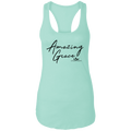 AMAZING GRACE  Ladies Ideal Racerback Tank