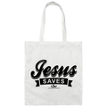 JESUS SAVES  Canvas Tote Bag