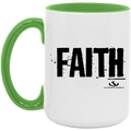 FAITH 15oz. Accent Mug