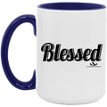 BLESSED 15oz. Accent Mug