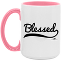 BLESSED 15oz. Accent Mug