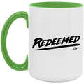 REDEEMED 15oz. Accent Mug