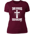 THE CROSS BEFORE ME Ladies' Boyfriend T-Shirt