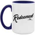 REDEEMED 15oz. Accent Mug