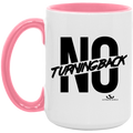 NO TURNING BACK 15oz. Accent Mug