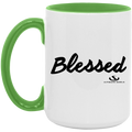 BLESSED 15oz. Accent Mug