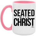 SEATED WITH CHRIST 15oz. Accent Mug
