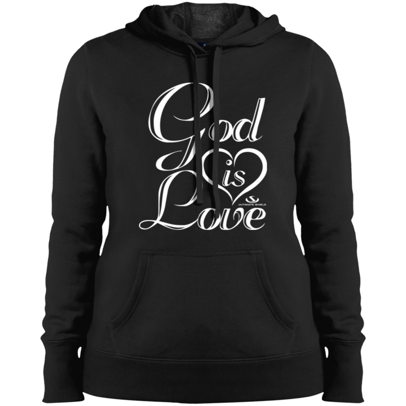 GOD IS LOVE  Ladies' Pullover Hooded Sweatshirt
