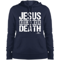 JESUS TRIUMPH OVER DEATH Ladies' Pullover Hooded Sweatshirt