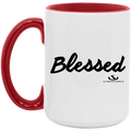 BLESSED 15oz. Accent Mug