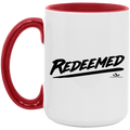 REDEEMED 15oz. Accent Mug