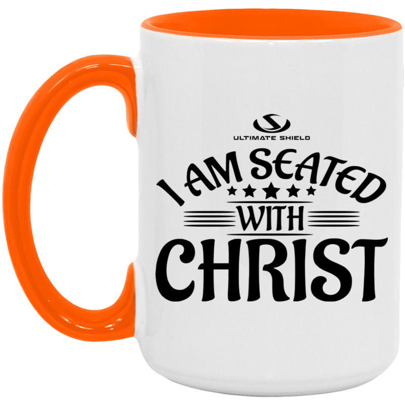 I AM SEATED WITH CHRIST OZ 15oz. Accent Mug