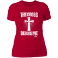 THE CROSS BEFORE ME Ladies' Boyfriend T-Shirt