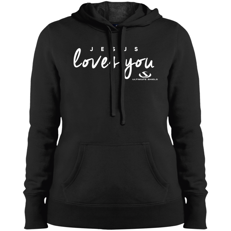 JESUS LOVES YOU Ladies' Pullover Hooded Sweatshirt