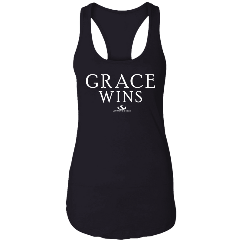 GRACE WINS  Ladies Ideal Racerback Tank