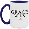 GRACE WINS 15oz. Accent Mug