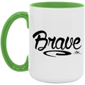 BRAVE 15oz. Accent Mug