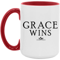 GRACE WINS 15oz. Accent Mug