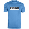 JESUS IS KING  Men's Moisture-Wicking Tee