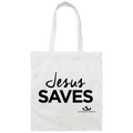 JESUS SAVES  Canvas Tote Bag