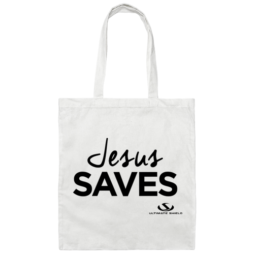 JESUS SAVES  Canvas Tote Bag