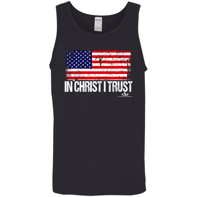 IN CHRIST I TRUST  Cotton Tank Top 5.3 oz.