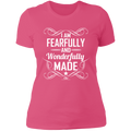 I AM FEARFULLY AND WONDERFULLY MADE Ladies' Boyfriend T-Shirt