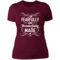 I AM FEARFULLY AND WONDERFULLY MADE Ladies' Boyfriend T-Shirt