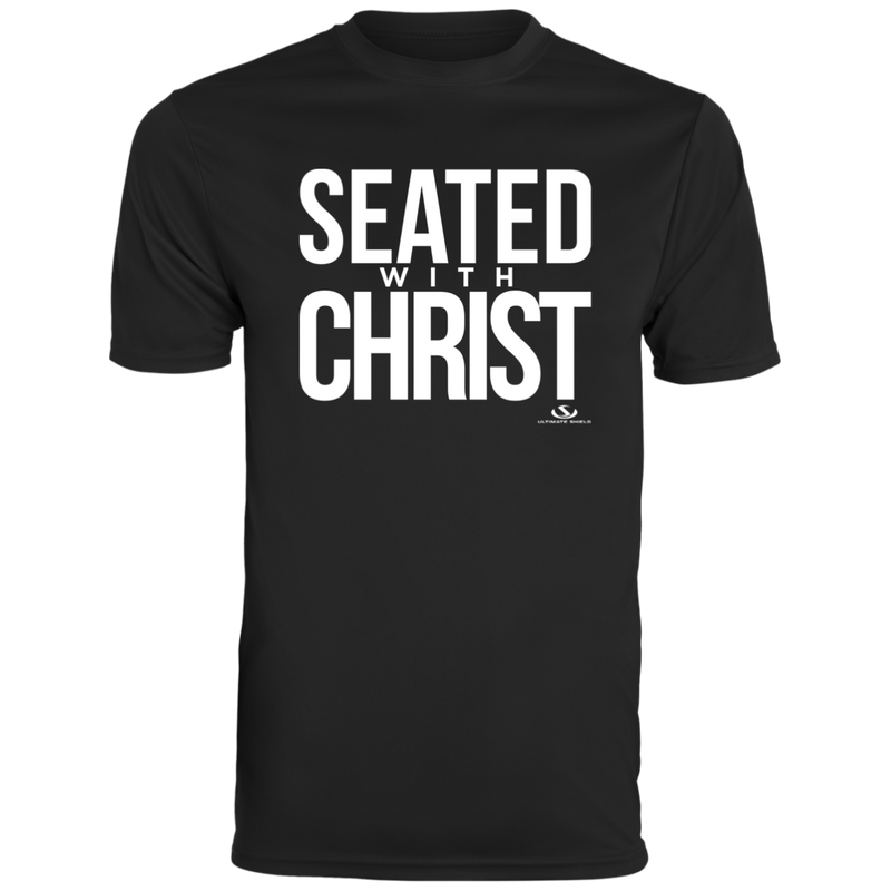 SEATED WITH CHRIST Men's Moisture-Wicking Tee