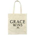 GRACE WINS Canvas Tote Bag